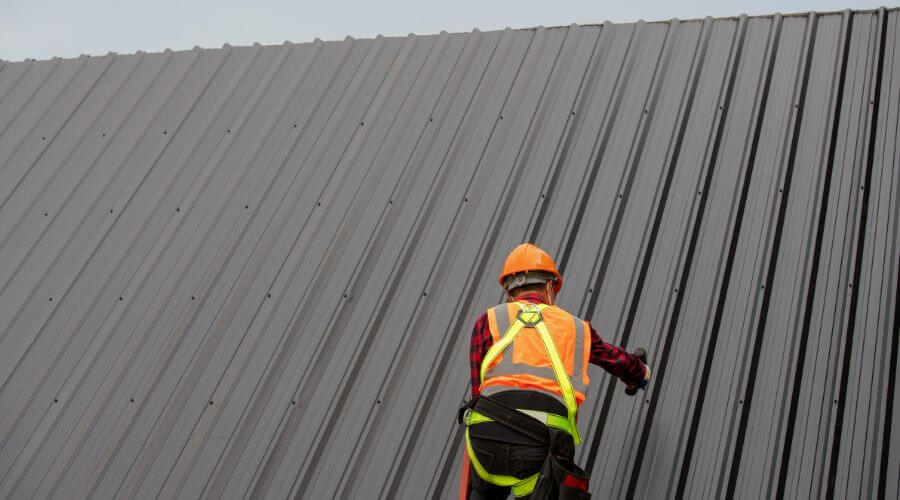 Professional metal roof installation in Le Sueur, MN